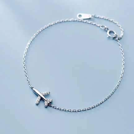 LIFT OFF - Sterling Silver & Zirconia Accent Bracelet