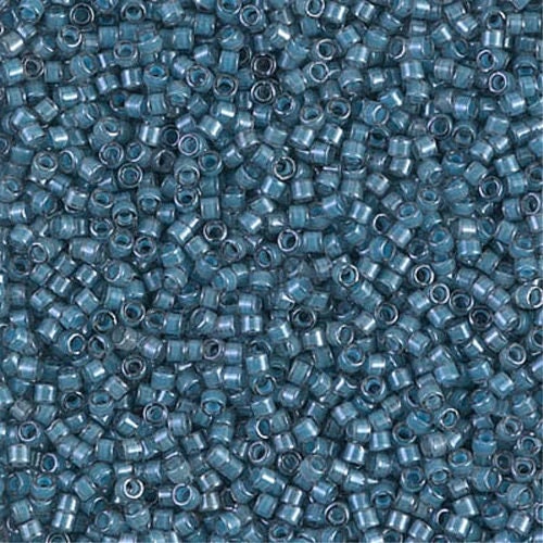Luminous Dusk Blue 11/0 delica beads || DB2054
