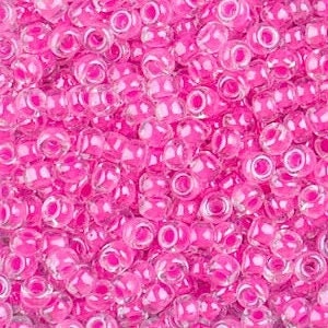 Luminous Hot Magenta 8/0 seed beads || RR8-4302 - Mack & Rex