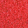 Luminous Poppy Red 11/0 Delica Seed Beads || DB-2051 | Seed Beads| 11/0 delica beads || DB2051