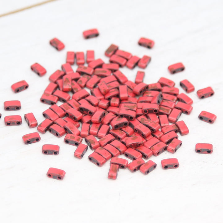 DIRTY STRAWBERRY - Whole Tile Beads