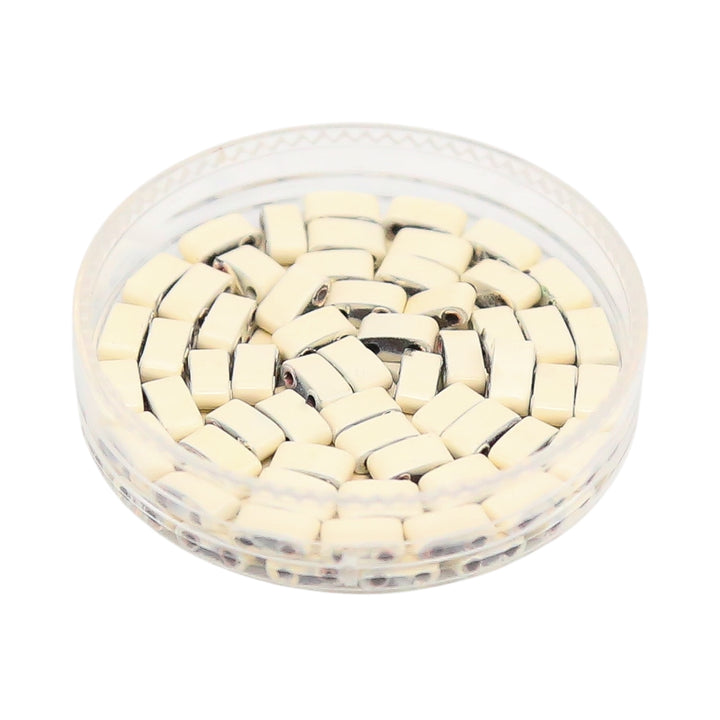 ANTIQUE WHITE - Whole Tile Beads