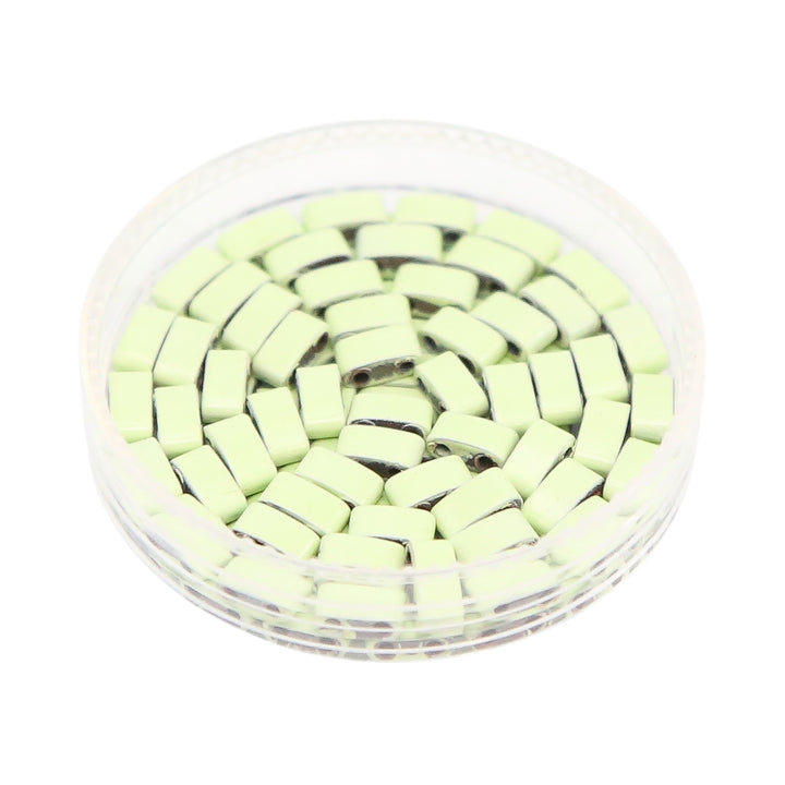LIME CREAM Light Green - Whole Tile Beads