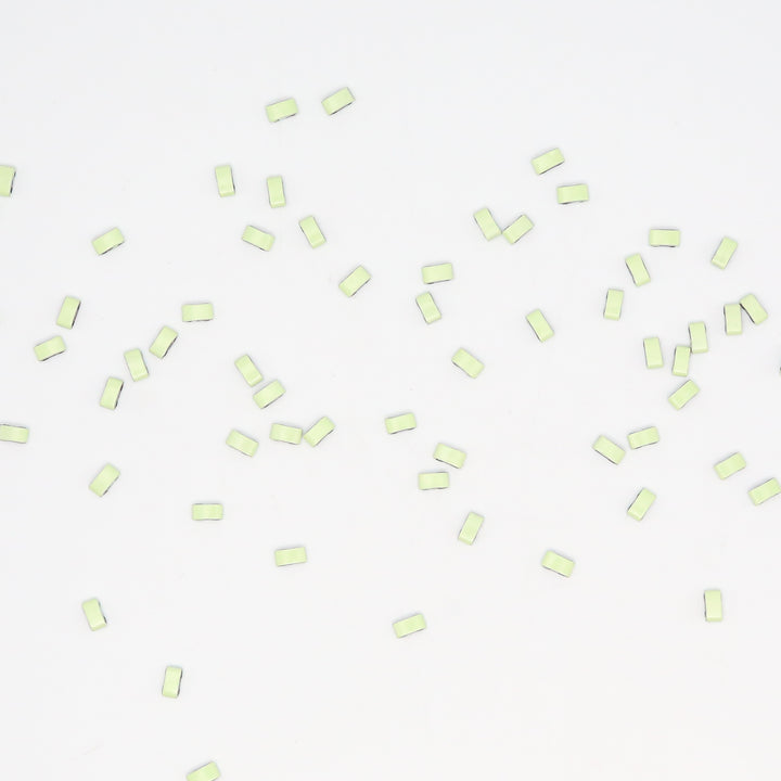 LIME CREAM Light Green - Whole Tile Beads