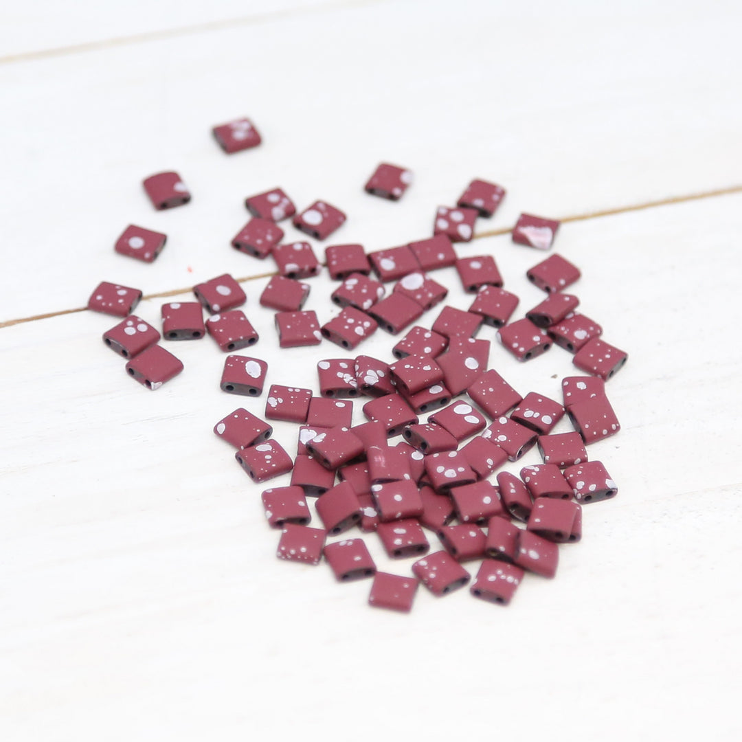 SALTED ROSE - Whole Tile Beads