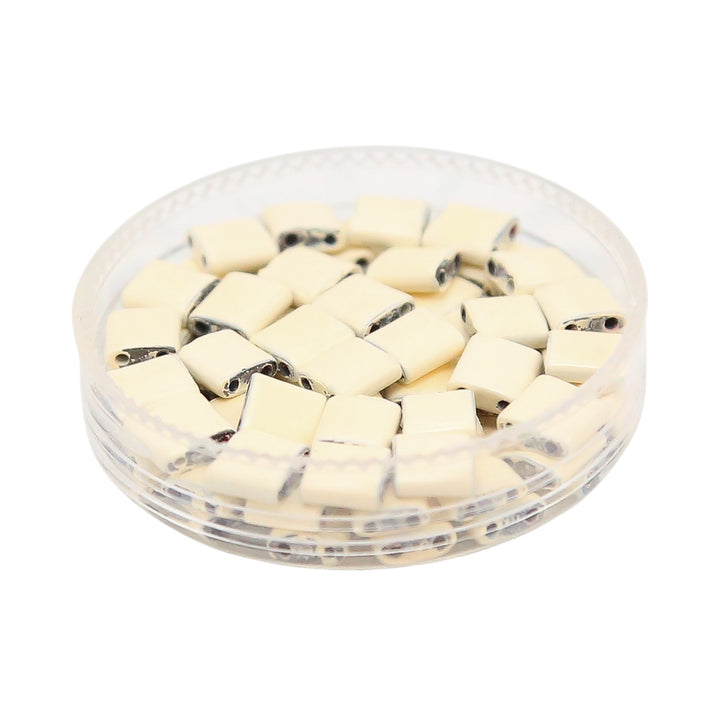 ANTIQUE WHITE - Whole Tile Beads