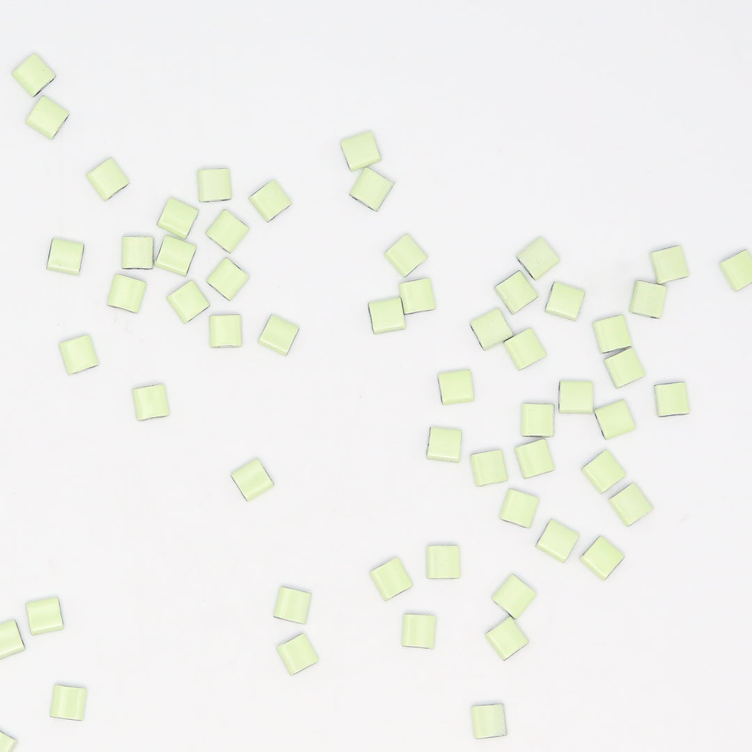 LIME CREAM Light Green - Whole Tile Beads
