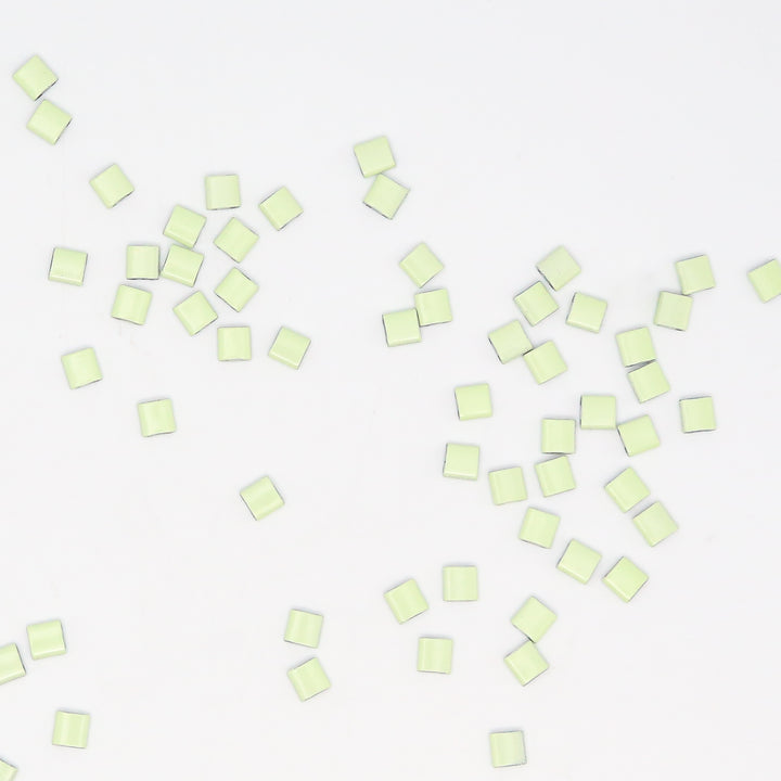 LIME CREAM Light Green - Whole Tile Beads