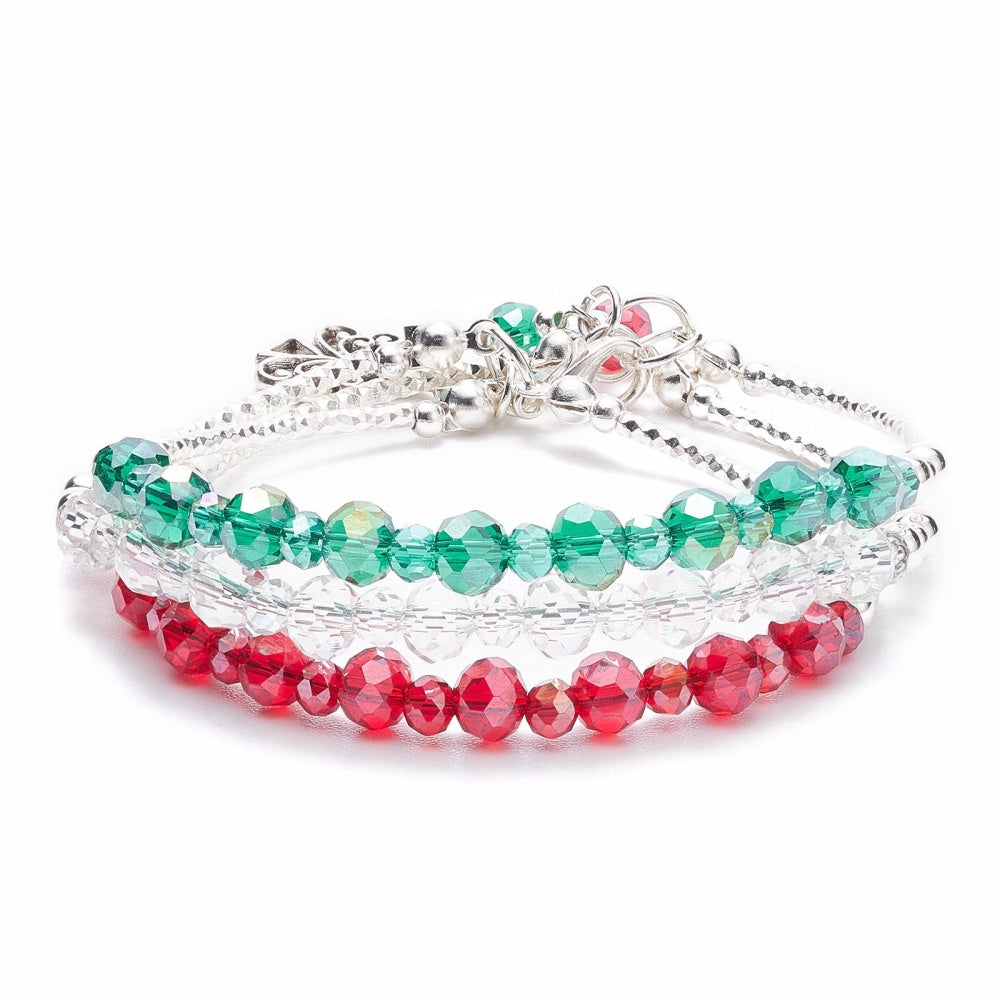 Christmas Beaded Bracelet – Mack & Rex