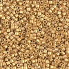 Matte 24kt Gold Plated  10/0 Delica || DBM-0331 ||  Delica Seed Beads - Mack & Rex