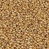 Matte 24kt Gold Plated 15/0 seed beads || RR15-0191F - Mack & Rex