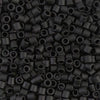 Matte Black 8/0 Delica || DBL-0310 || Miyuki Delica Seed Beads || Mack and Rex || Wholesale glass beads in bulk - Mack & Rex