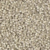 Matte Galvanized Silver 11/0 delica beads || DB0335