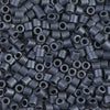 Matte Gunmetal 8/0 Delica || DBL-0301 || Miyuki Delica Seed Beads || Mack and Rex || Wholesale glass beads in bulk - Mack & Rex