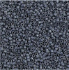 Matte Gunmetal / Navy 11/0 Delica Seed Beads || DB-0301 | Seed Beads 11/0 delica beads || DB0301 | 11/0 Miyuki Delica D11B-0301