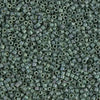 Matte Metallic Sage Green Luster 11/0 delica beads || DB0373