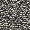 Matte Nickel Plated 8/0 seed beads || RR8-0190F - Mack & Rex