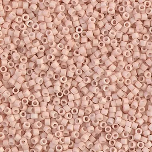 Matte Opaque Blush 11/0 delica beads || DB0354