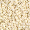Matte Opaque Cream 8/0 Delica || DBL-0352 || Miyuki Delica Seed Beads || Mack and Rex || Wholesale glass beads in bulk - Mack & Rex
