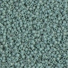 Matte Opaque Sea Foam Luster 11/0 delica beads || DB0374