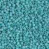 Matte Opaque Turquoise Green AB  10/0 Delica || DBM-0878 ||  Delica Seed Beads - Mack & Rex