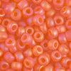Matte Transparent Orange AB 6/0 seed beads || RR6-0138FR - Mack & Rex