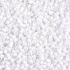 Matte White  10/0 Delica || DBM-0351 ||  Delica Seed Beads - Mack & Rex