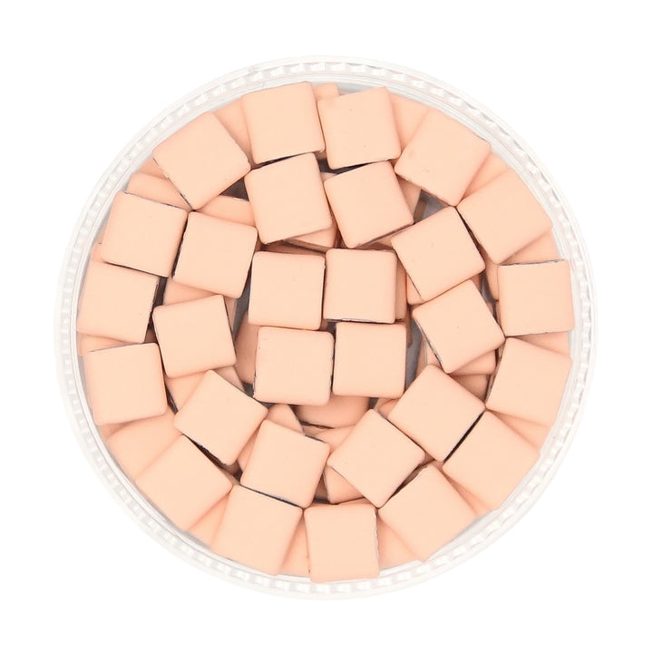 MATTE PEACH - Whole Tile Beads