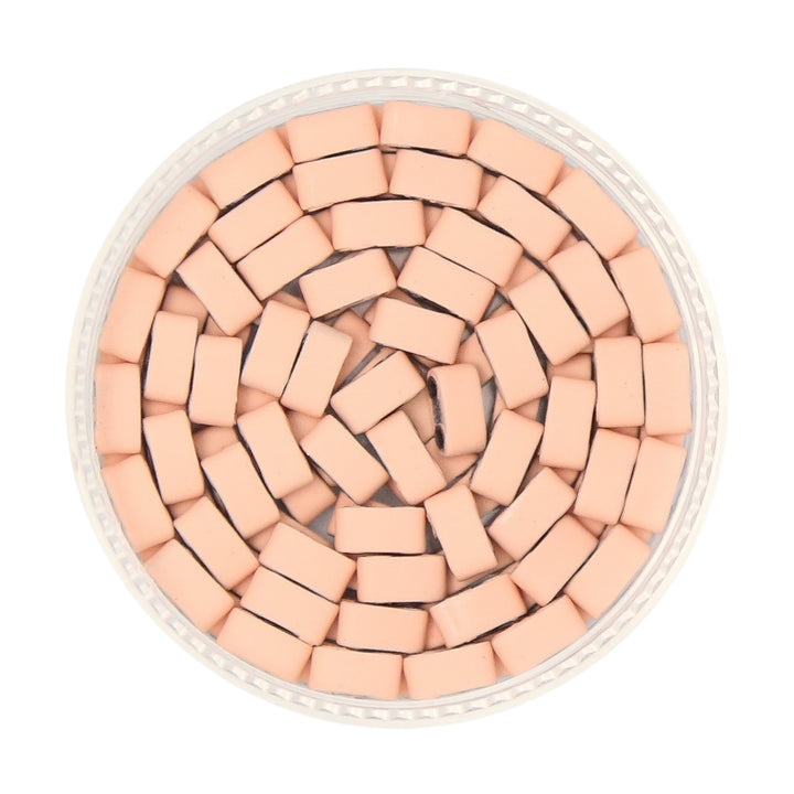 MATTE PEACH - Whole Tile Beads