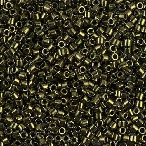 Metallic Olive 10/0 Delica || DBM-0011 || Delica Seed Beads