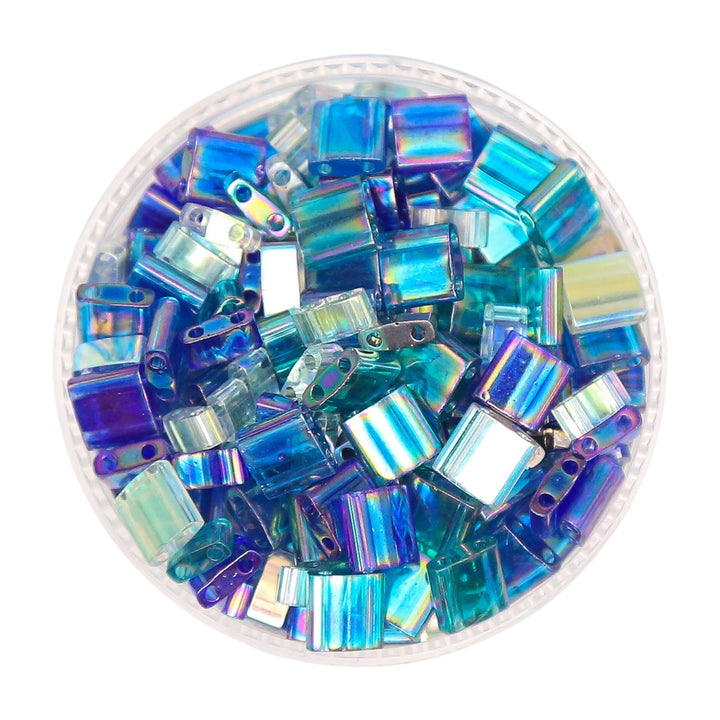 MIRROR LAKE - Blue Tila Bead Mix
