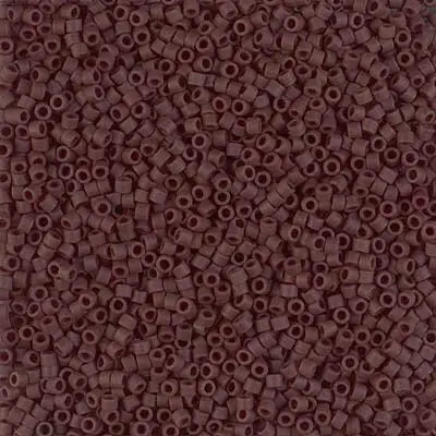 Miyuki Delica Dark Brown Opaque Matte D11-1910 | D111910 | 11/0