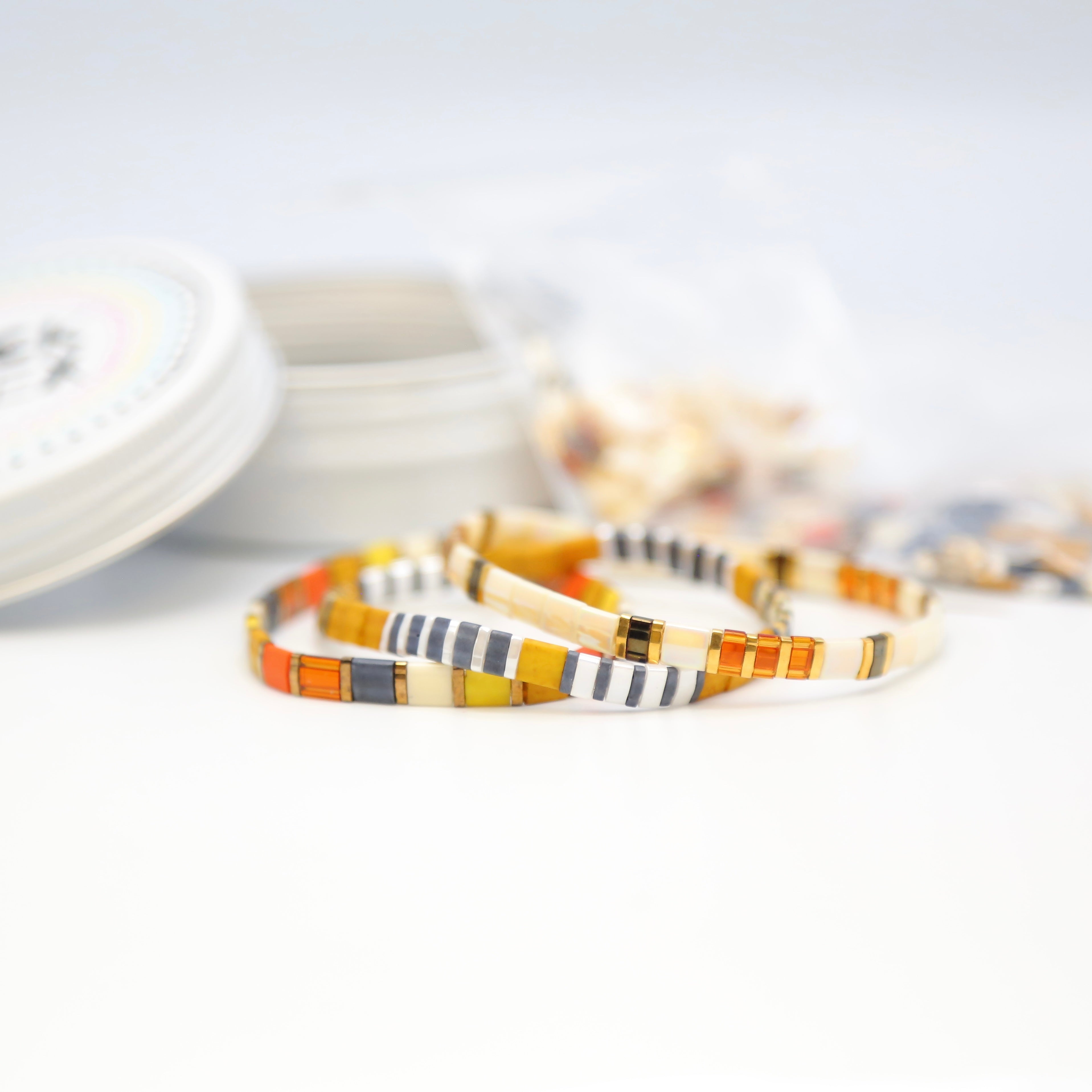 NINETEEN SEVENTY - Bracelet Making Kit - DIY 3 Bracelets - Mack & Rex