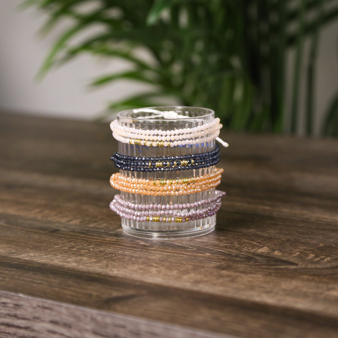 ELECTRA PEACH - Adjustable Accent Bracelet