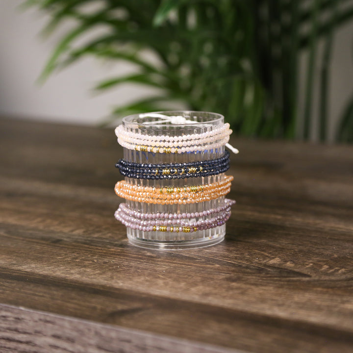 ELECTRA BLUSH - Adjustable Accent Bracelet
