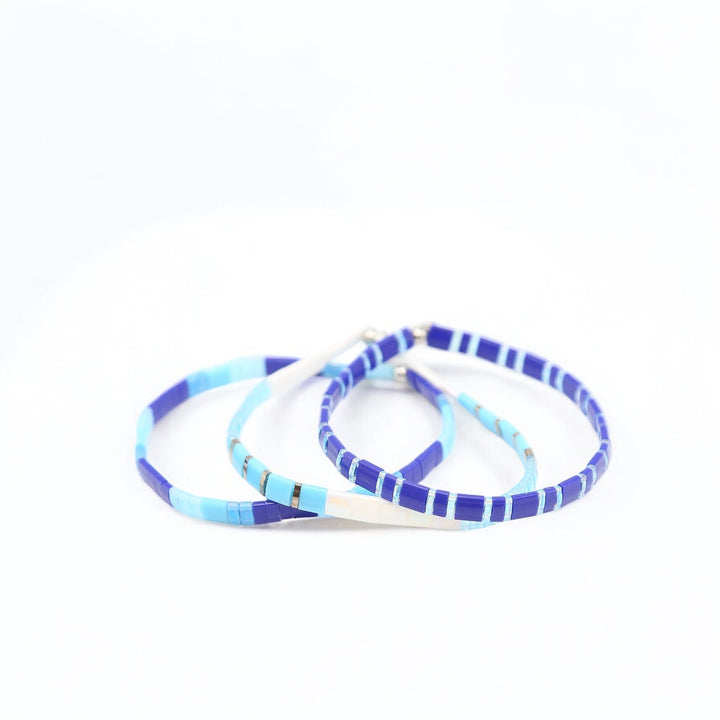 OCEAN EYES - Tila Bracelet Making Kit - 3 Bracelets
