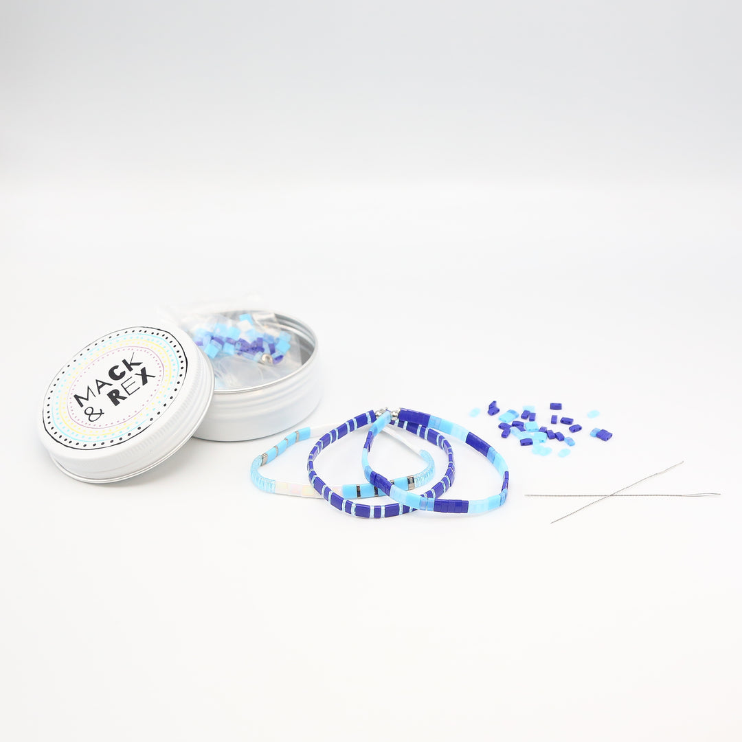 OCEAN EYES - Tila Bracelet Making Kit - 3 Bracelets