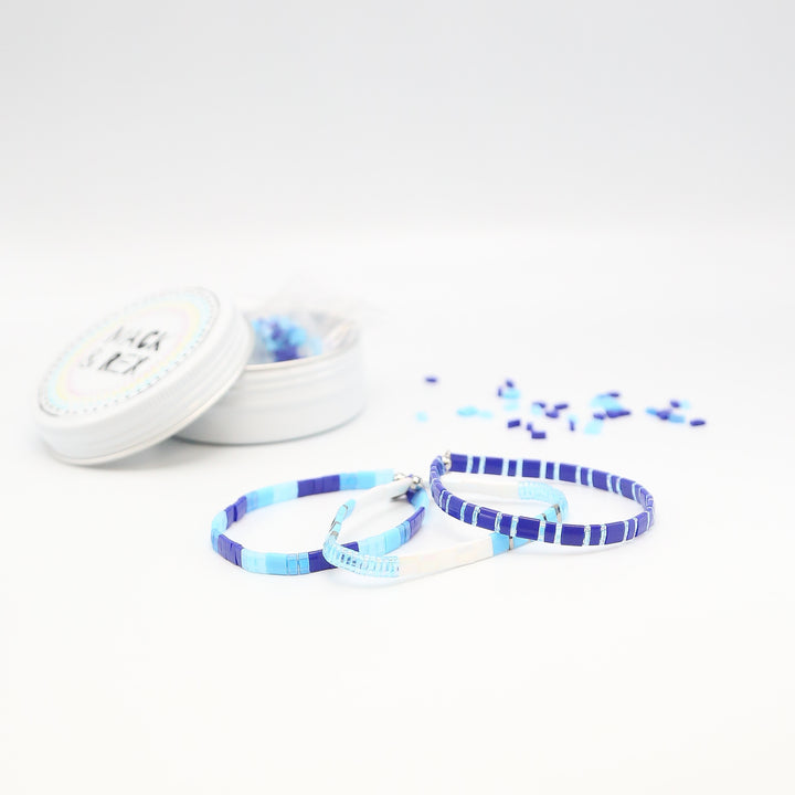 OCEAN EYES - Tila Bracelet Making Kit - 3 Bracelets