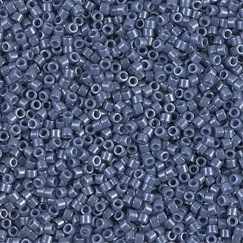 Opaque Blueberry Luster 11/0 delica beads || DB0267