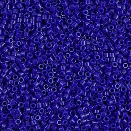 Opaque Cobalt 11/0 delica beads || DB0726