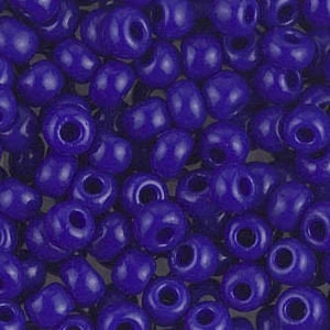 Opaque Cobalt 6/0 seed beads || RR6-0414 - Mack & Rex