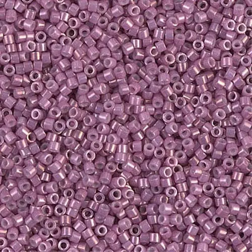 Opaque Dark Orchid Luster 11/0 delica beads || DB0253