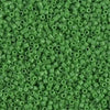 Opaque Green 11/0 delica beads || DB0724