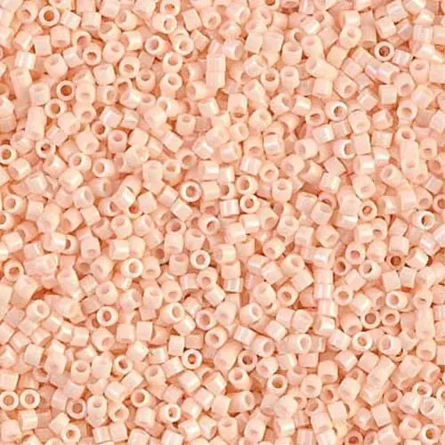 Opaque Light Peach 11/0 delica beads || DB1492