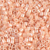 Opaque Light Peach Ceylon 8/0 Delica || DBL-1532 || Miyuki Delica Seed Beads || Mack and Rex || Wholesale glass beads in bulk - Mack & Rex