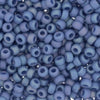 Opaque Matte Glazed Hydrangea Blue Rainbow 6/0 seed beads || RR6-4704 - Mack & Rex