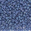 Opaque Matte Glazed Hydrangea Blue Rainbow 8/0 seed beads || RR8-4704 - Mack & Rex