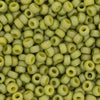 Opaque Matte Glazed Sprout Rainbow 6/0 seed beads || RR6-4697 - Mack & Rex
