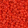 Opaque Vermillion Red 8/0 seed beads || RR8-0407 - Mack & Rex