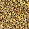 Opaque Yellow Picasso 8/0 seed beads || RR8-4512 - Mack & Rex